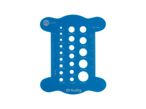 Tulip Knitting Needle Gauge : Blue Tulip Knitting Needle Gauge : Blue