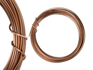 Artbeads Designer Wire - Square 21 Gauge - 21 Feet Non-Tarnish Antique Copper Artbeads Designer Wire - Square 21 Gauge - 21 Feet Non-Tarnish Antique Copper
