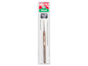 Tulip Steel Crochet Hook w/Plastic Handle : Size 3 (1.30mm) Tulip Steel Crochet Hook w/Plastic Handle : Size 3 (1.30mm)