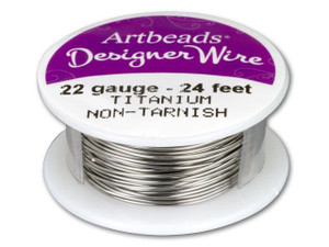 Artbeads Designer Wire - Titanium Copper Non-Tarnish 22 Gauge (24 ft. spool) Artbeads Designer Wire - Titanium Copper Non-Tarnish 22 Gauge (24 ft. spool)
