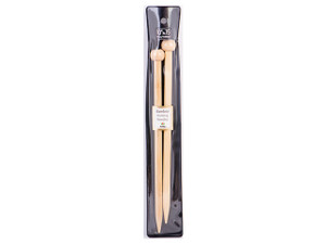 Tulip 10" (25cm) Bamboo Knitting Needles (2 Pcs) : Size 15 (10.00mm) Tulip 10" (25cm) Bamboo Knitting Needles (2 Pcs) : Size 15 (10.00mm)