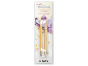 Tulip CarryC Interchangeable Bamboo Knitting Needles (2 Pcs) : Size 10 (6.00mm) Tulip CarryC Interchangeable Bamboo Knitting Needles (2 Pcs) : Size 10 (6.00mm)