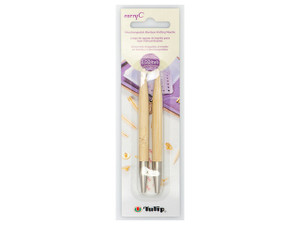Tulip 14 (35cm) Bamboo Knitting Needles (2 Pcs) : Size 8 (5.00mm) 