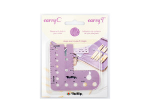 Tulip Gauge w/Built-In Yarn Cutter Tulip Gauge w/Built-In Yarn Cutter
