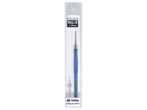 Tulip Etimo Steel Crochet Hook with Cushion Grip : Size 4 (1.25mm) Tulip Etimo Steel Crochet Hook with Cushion Grip : Size 4 (1.25mm)