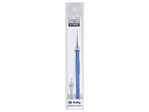 Tulip Etimo Steel Crochet Hook with Cushion Grip : Size 10 (0.75mm) Tulip Etimo Steel Crochet Hook with Cushion Grip : Size 10 (0.75mm)