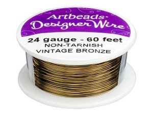 24 Gauge Round Red Enameled Craft Wire - 60 ft: Wire Jewelry, Wire Wrap  Tutorials
