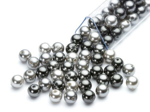 5810 4mm Crystal Pearl Four Shades Designer Bead Blend 5810 4mm Crystal Pearl Four Shades Designer Bead Blend