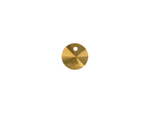 Clearance - Was $18.49 - Preciosa Aurum 10mm Rivoli Pendant (12pcs) Clearance - Was $18.49 - Preciosa Aurum 10mm Rivoli Pendant (12pcs)