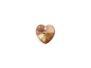 Clearance - Was $13.19 - Preciosa Celsian Halfcoat 10mm Heart Pendant (18pcs) Clearance - Was $13.19 - Preciosa Celsian Halfcoat 10mm Heart Pendant (18pcs)