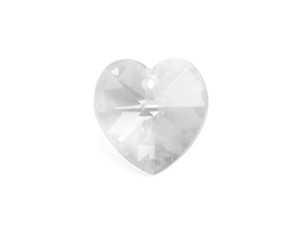 Clearance - Was $20.89 - Preciosa Crystal 18mm Heart Pendant (6pcs) Clearance - Was $20.89 - Preciosa Crystal 18mm Heart Pendant (6pcs)