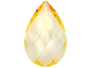 Preciosa Light Brown 89 x 58mm Drop Almond Pendant Preciosa Light Brown 89 x 58mm Drop Almond Pendant