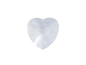 Preciosa Crystal 40mm Heart Pendant Preciosa Crystal 40mm Heart Pendant