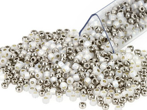 Artbeads Frosty Filigree Designer Blend, TOHO 11/0 Round Seed Beads Artbeads Frosty Filigree Designer Blend, TOHO 11/0 Round Seed Beads