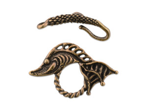 Anna Bronze Swordfish Hook and Eye Clasp Anna Bronze Swordfish Hook and Eye Clasp