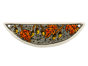 Damyanah Studio Golden Autumn Half Circle Pendant Damyanah Studio Golden Autumn Half Circle Pendant