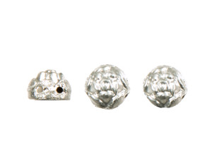 Vacuum Platied Full Labrador 6mm Two-Hole Roseta Bead 2.5-Inch Tube