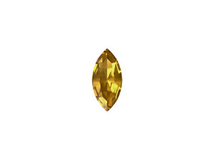Clearance - Was $2.59 - PRESTIGE 4228 15 x 7mm Navette Fancy Stone Golden Topaz Clearance - Was $2.59 - PRESTIGE 4228 15 x 7mm Navette Fancy Stone Golden Topaz