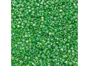TOHO Aiko 11/0 Shamrock-Lined Light Jonquil Precision Cylinder Seed Beads, 4g Pack TOHO Aiko 11/0 Shamrock-Lined Light Jonquil Precision Cylinder Seed Beads, 4g Pack