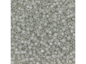 TOHO Aiko 11/0 Translucent Gray Precision Cylinder Seed Beads, 4g Pack TOHO Aiko 11/0 Translucent Gray Precision Cylinder Seed Beads, 4g Pack