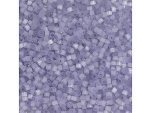 TOHO Aiko 11/0 Fiber-Optic Amethyst Mist Precision Cylinder Seed Beads, 4g Pack TOHO Aiko 11/0 Fiber-Optic Amethyst Mist Precision Cylinder Seed Beads, 4g Pack