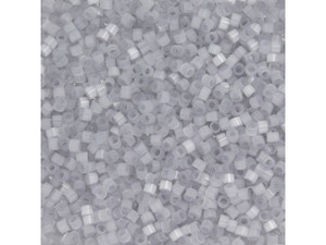 TOHO Aiko 11/0 Fiber-Optic Haze Precision Cylinder Seed Beads, 4g Pack TOHO Aiko 11/0 Fiber-Optic Haze Precision Cylinder Seed Beads, 4g Pack