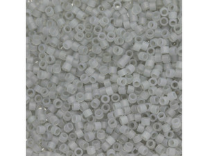 TOHO Aiko 11/0 Ceylon Frosted Smoke Precision Cylinder Seed Beads, 4g Pack TOHO Aiko 11/0 Ceylon Frosted Smoke Precision Cylinder Seed Beads, 4g Pack