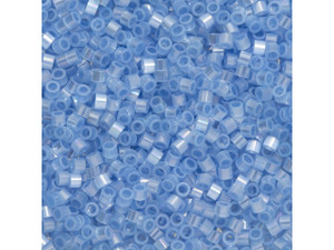DB1475 Miyuki Delica Beads Transparent Pale Sky Blue Luster Size 11/0
