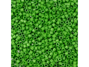 TOHO Aiko 11/0 Opaque Mint Green Precision Cylinder Seed Beads, 4g Pack TOHO Aiko 11/0 Opaque Mint Green Precision Cylinder Seed Beads, 4g Pack