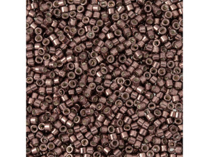 TOHO Aiko 11/0 Galvanized Mauve Precision Cylinder Seed Beads, 4g Pack TOHO Aiko 11/0 Galvanized Mauve Precision Cylinder Seed Beads, 4g Pack