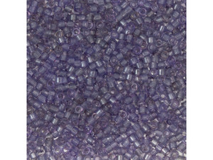 TOHO Aiko 11/0 Transparent Light Tanzanite Gold Luster Precision Cylinder Seed Beads, 4g Pack TOHO Aiko 11/0 Transparent Light Tanzanite Gold Luster Precision Cylinder Seed Beads, 4g Pack