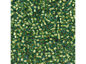 TOHO Aiko 11/0 Gold-Lined Light Aqua Precision Cylinder Seed Beads, 4g Pack TOHO Aiko 11/0 Gold-Lined Light Aqua Precision Cylinder Seed Beads, 4g Pack