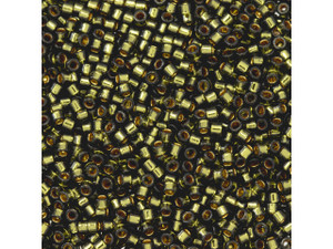 TOHO Aiko 11/0 Gold-Lined Montana Blue Precision Cylinder Seed Beads, 4g Pack TOHO Aiko 11/0 Gold-Lined Montana Blue Precision Cylinder Seed Beads, 4g Pack