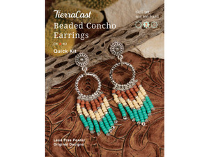 Short Tila Bead Earrings - Loominous Design