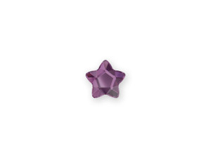 Clearance - Was $0.92 - PRESTIGE 2754 6mm Star Flower Flatback Amethyst Clearance - Was $0.92 - PRESTIGE 2754 6mm Star Flower Flatback Amethyst