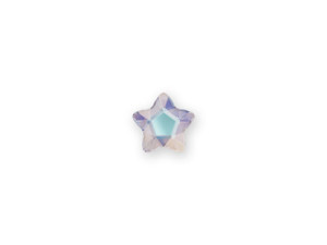 Clearance - Was $1.19 - PRESTIGE 2754 6mm Star Flower Flatback Crystal AB Clearance - Was $1.19 - PRESTIGE 2754 6mm Star Flower Flatback Crystal AB
