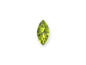 PRESTIGE 4228 15 X 7mm Navette Fancy Stone Citrus Green PRESTIGE 4228 15 X 7mm Navette Fancy Stone Citrus Green