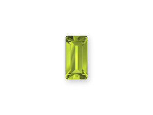 Clearance - Was $0.56 - PRESTIGE 4501 5 X 2.5mm Baguette Fancy Stone Citrus Green Clearance - Was $0.56 - PRESTIGE 4501 5 X 2.5mm Baguette Fancy Stone Citrus Green
