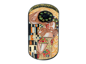 Trinket Box - 65x40x30mm (2.6x1.6x1.2 inches) - The Kiss by Klimt Trinket Box - 65x40x30mm (2.6x1.6x1.2 inches) - The Kiss by Klimt