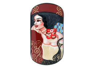 Trinket Box - 65x40x30mm (2.6x1.6x1.2 inches) - Judith by Klimt Trinket Box - 65x40x30mm (2.6x1.6x1.2 inches) - Judith by Klimt