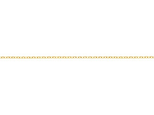 Gold-Filled 14K/20 1.2mm Flat Cable Chain by the Foot Gold-Filled 14K/20 1.2mm Flat Cable Chain by the Foot