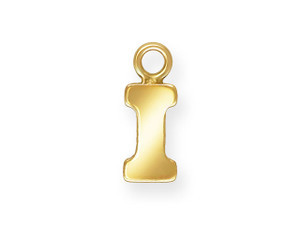 Clearance - Was $6.29 - Gold-Filled 14K/20 Block Letter 'I' Charm Clearance - Was $6.29 - Gold-Filled 14K/20 Block Letter 'I' Charm