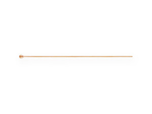 Rose Gold-Filled 14K/20 1.5 x 0.016 Inch (38.1 x 0.41mm) 26 Gauge Ball Headpin Rose Gold-Filled 14K/20 1.5 x 0.016 Inch (38.1 x 0.41mm) 26 Gauge Ball Headpin