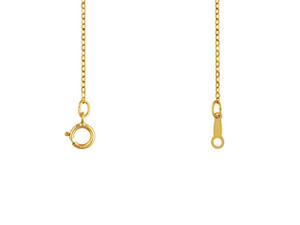 Gold-Filled 14K/20 16-Inch 1.3mm Flat Cable Chain Necklace Gold-Filled 14K/20 16-Inch 1.3mm Flat Cable Chain Necklace