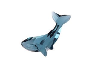 PRESTIGE Crystal Components 2841 18mm Whale Flatback Montana PRESTIGE Crystal Components 2841 18mm Whale Flatback Montana