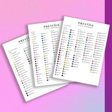 PRESTIGE Crystal Colors - Get the Color Charts! PRESTIGE Crystal Colors - Get the Color Charts!