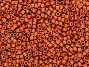 Matubo 10/0 Czech Glass Gold Shine - Red Seed Beads 2.5-Inch Tube Matubo 10/0 Czech Glass Gold Shine - Red Seed Beads 2.5-Inch Tube