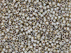 Matubo™ 8/0 Seed Beads Crystal Gold-Lined