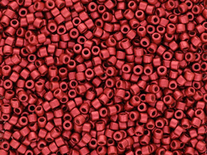 Matubo™ 8/0 Seed Beads Ruby Picasso