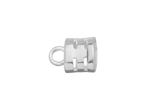 B&B Benbassat Sterling Silver 8x5mm Crimp End B&B Benbassat Sterling Silver 8x5mm Crimp End